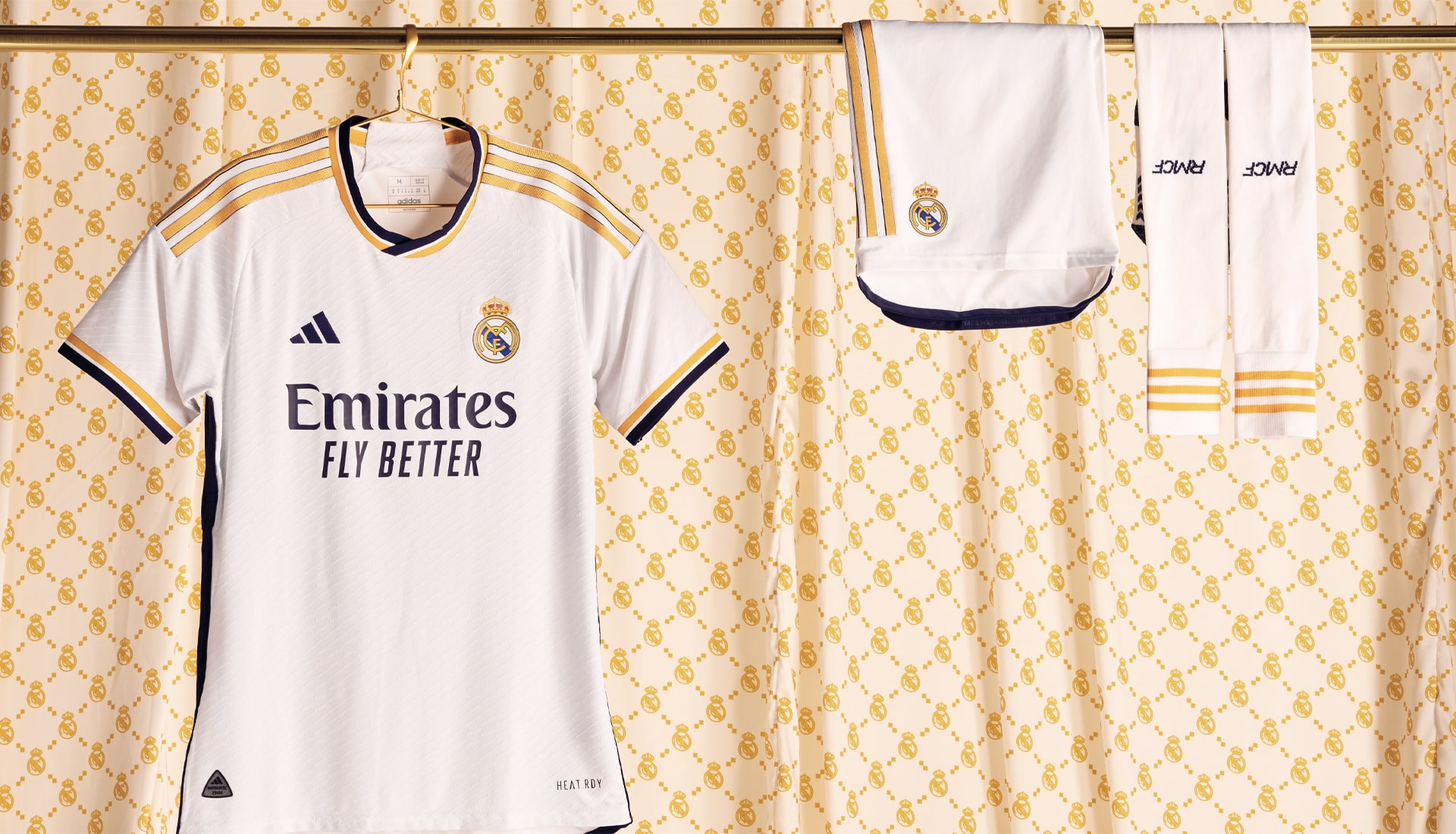 adidas Launch Real Madrid 23/24 Home Shirt