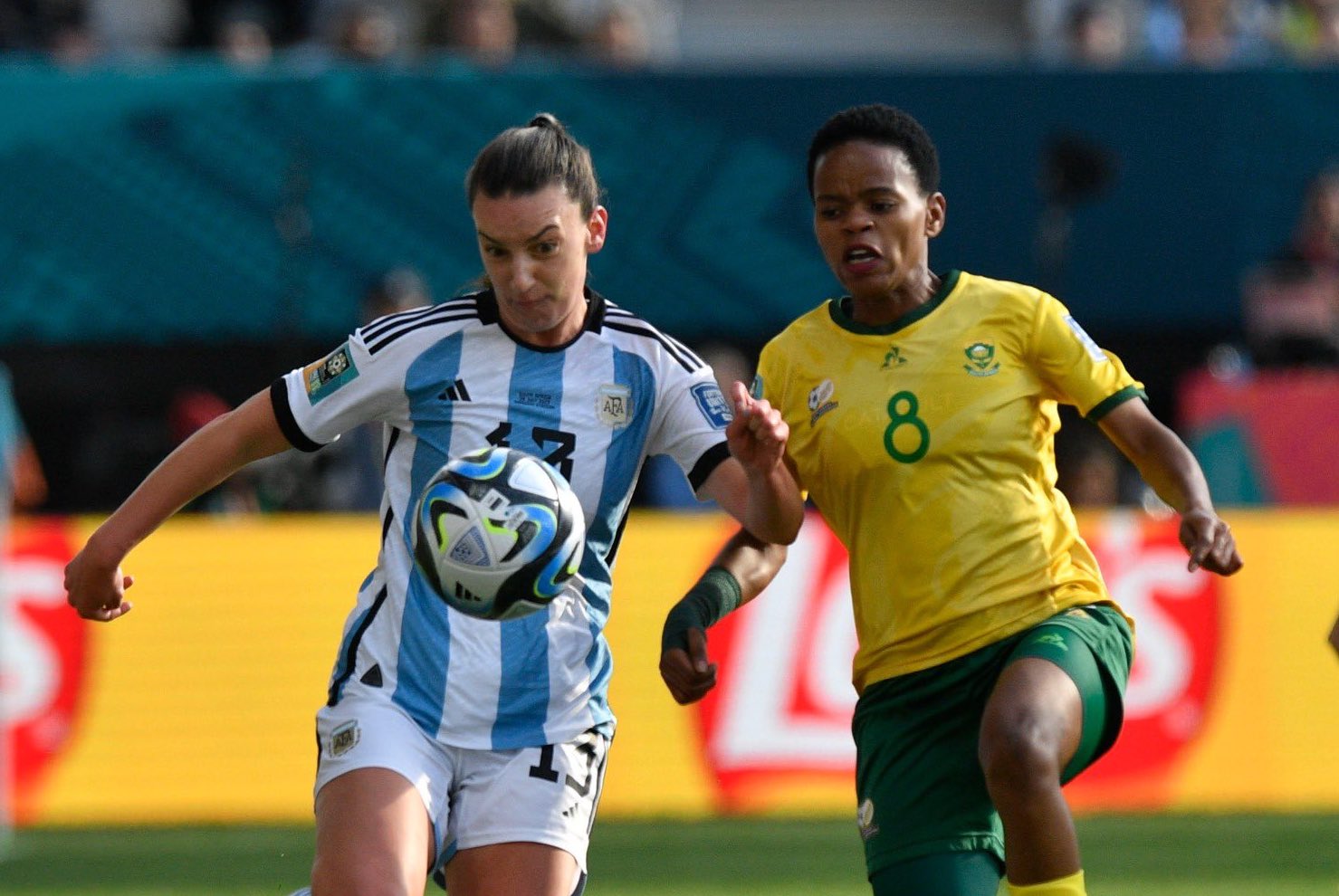 Banyana share spoils with Argentina in crucial World Cup match