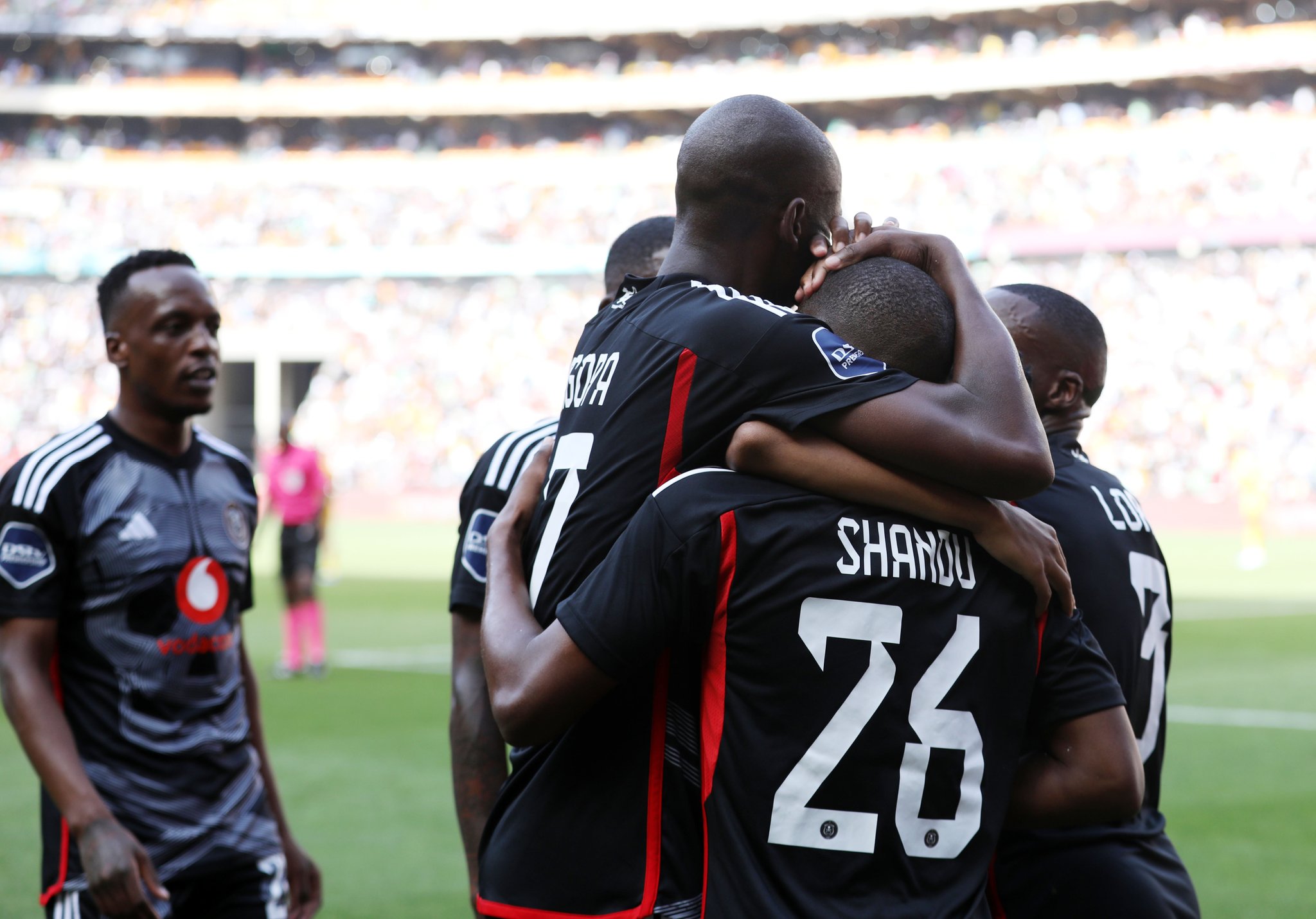 MAKGOPA HANDS PIRATES SOWETO DERBY BRAGGING RIGHTS