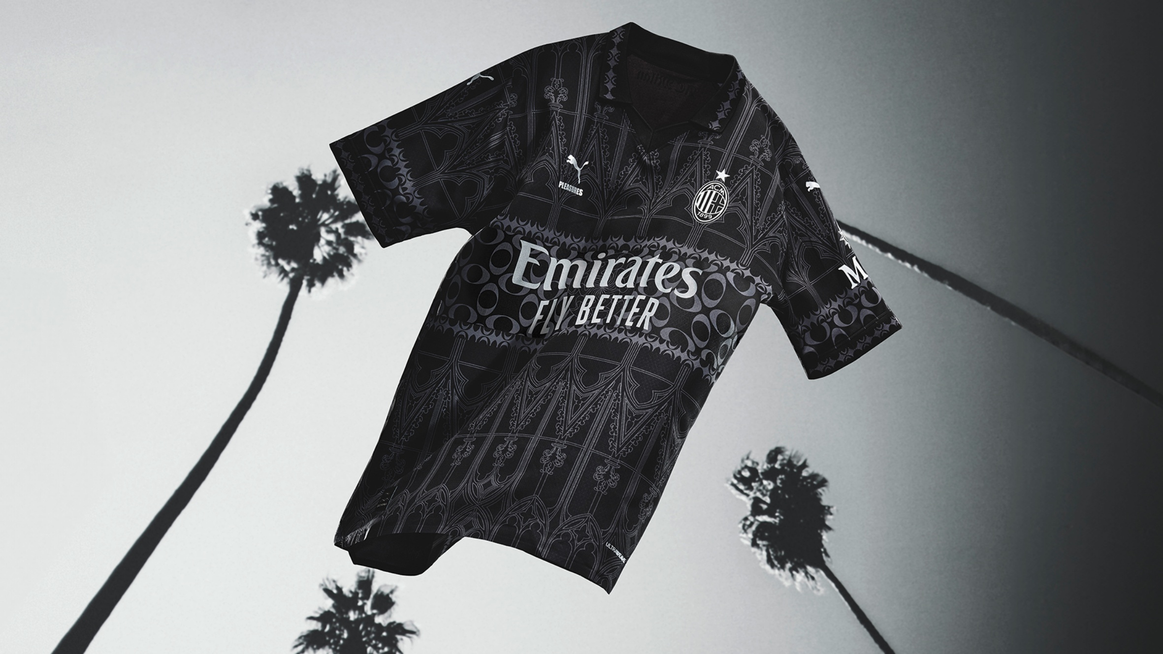 AC Milan x Pleasures 23-24 Fourth Kits Released