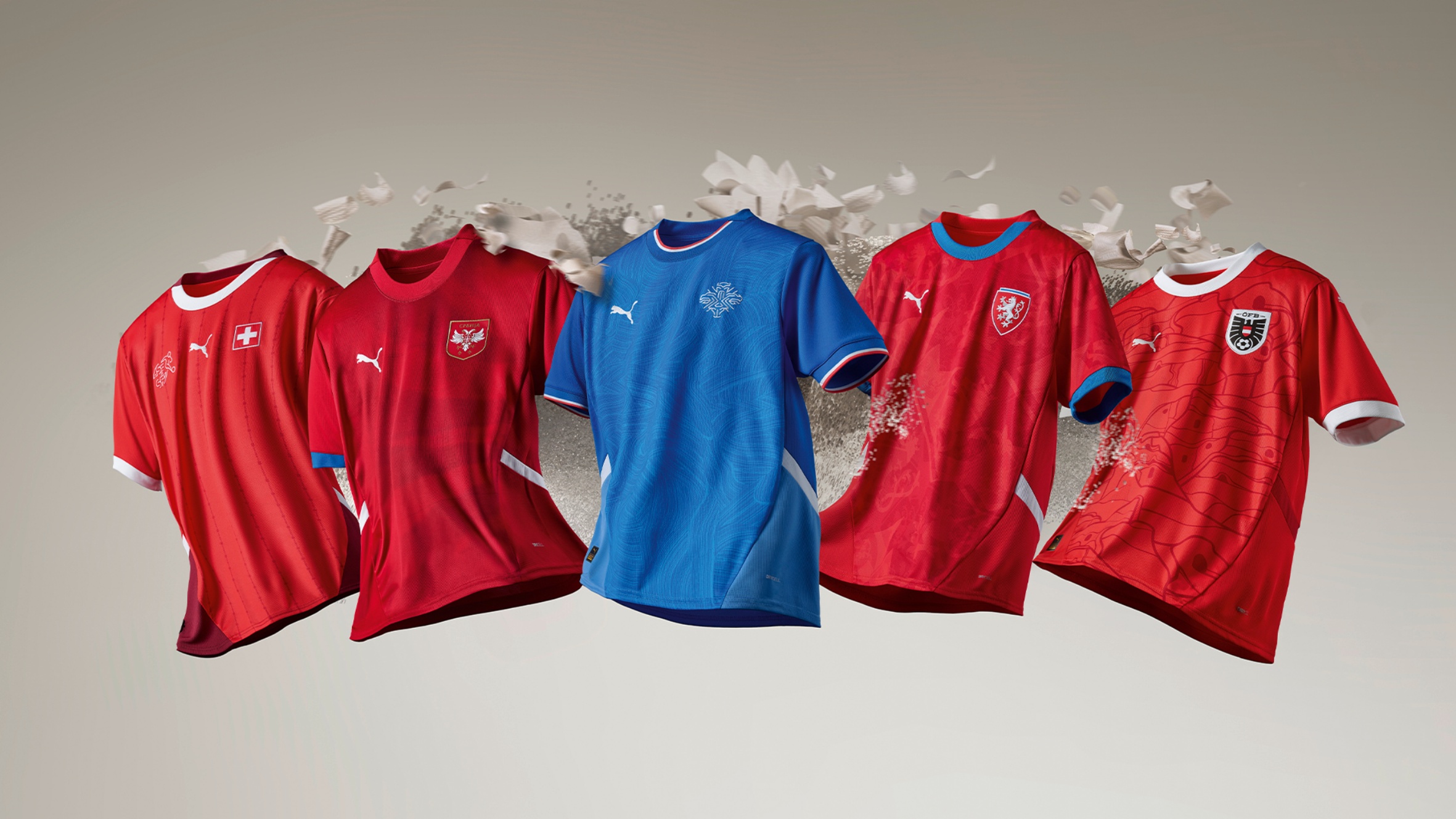 PUMA LAUNCHES 2024 NATIONAL TEAM HOME & AWAY KITS – REMADE WITH RE:FIBRE