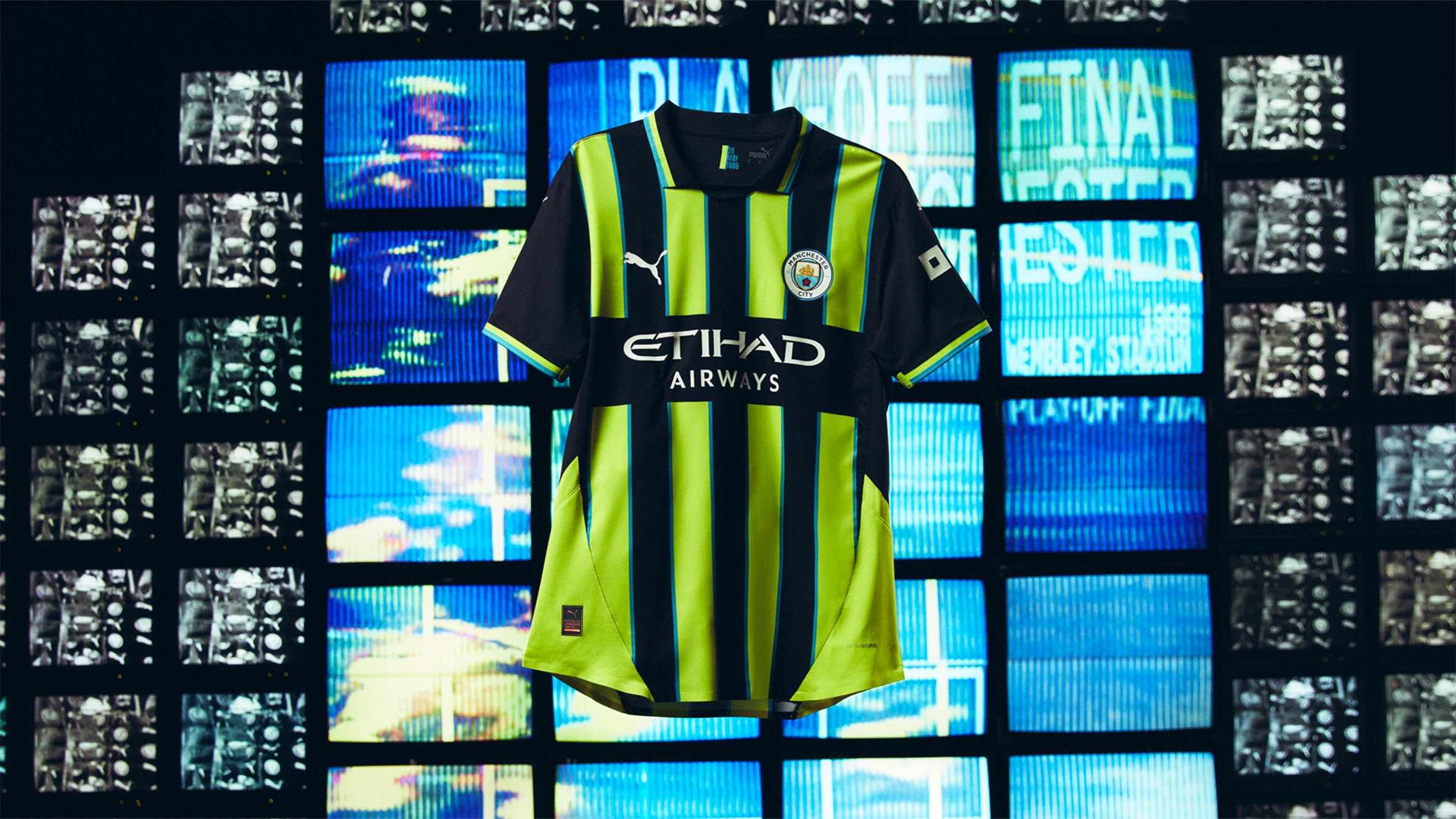 PUMA & MANCHESTER CITY LAUNCHTHE 24/25 AWAY KIT INSPIRED BY 1999 TRIUMPH