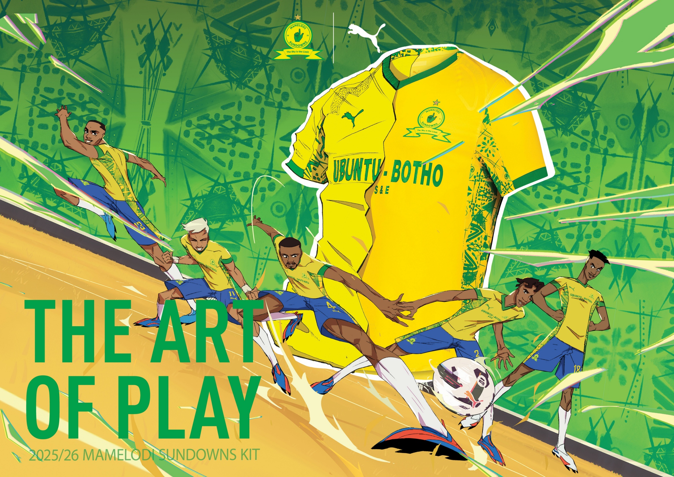 PUMA AND MAMELODI SUNDOWNS CELEBRATE THE ART OF PLAY